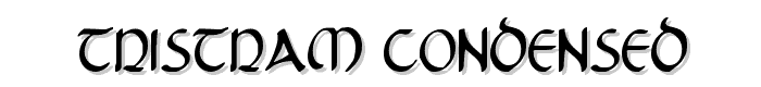 Tristram Condensed font